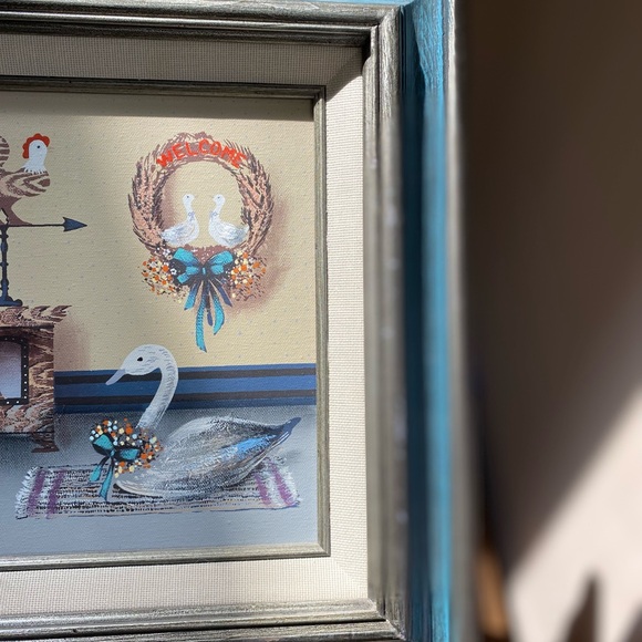 Vintage Hamilton Still Life Farm House Painting - Picture 5 of 7